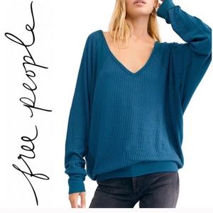 NWT free people Santa Clarita thermal top